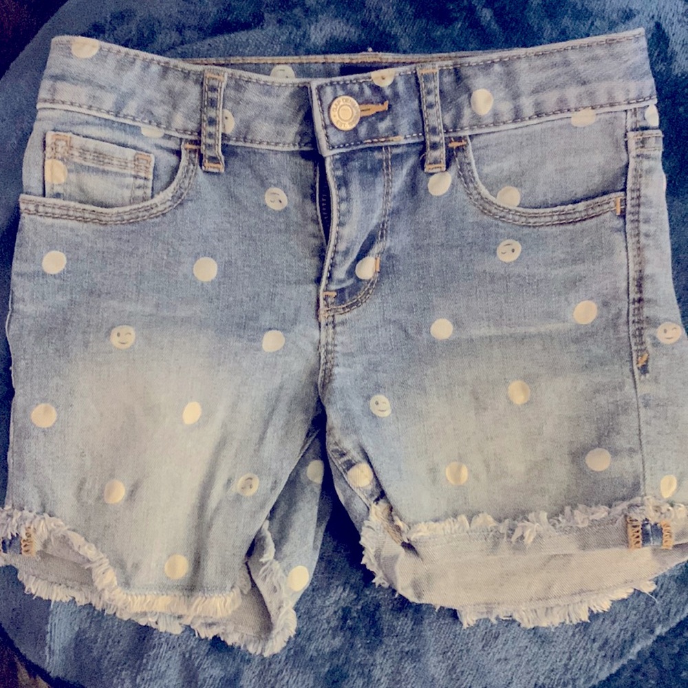 Girls denim short